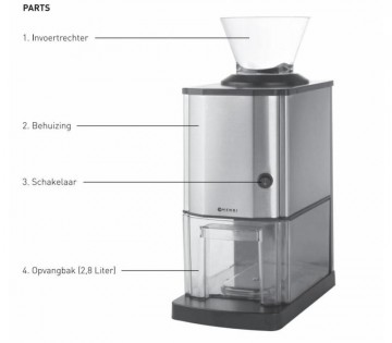 Hendi ijscrusher ijsblokjesvergruizer 12 kg u 28 l info