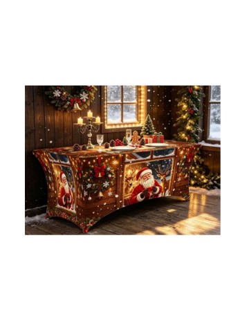Kerstmis thema tafelkleed huren novarentnl 0