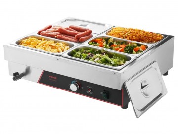 Voedselwarmer met 6 containers 13 formaat
